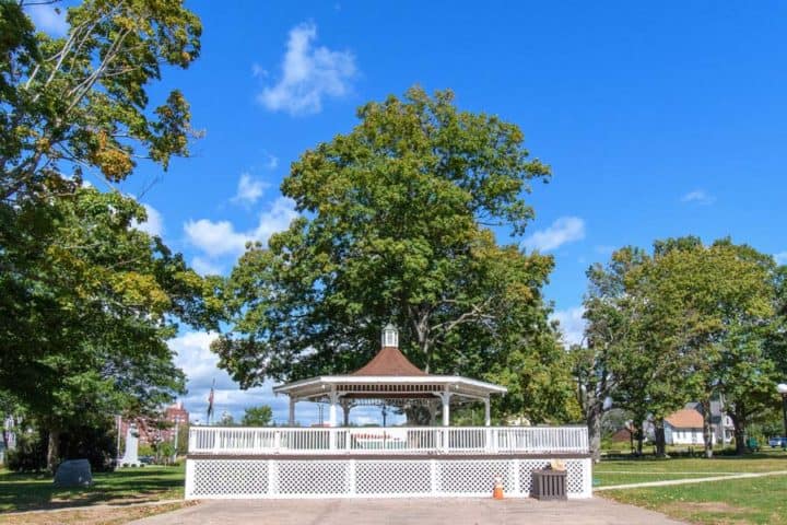 East Haven, CT Gazebo on the Town Green