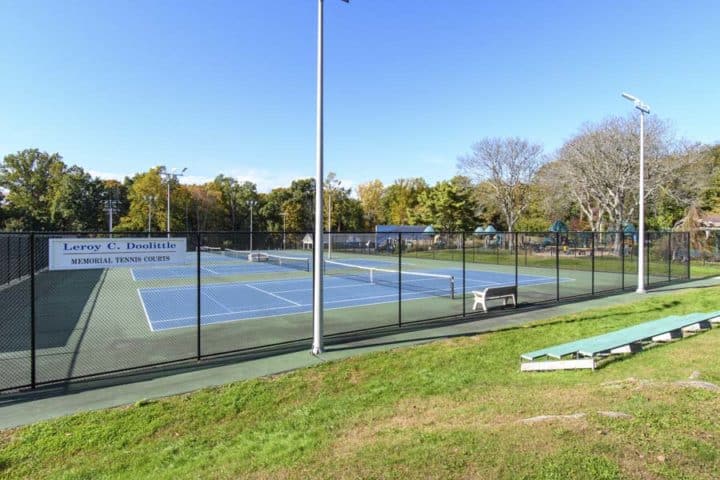 Milford, CT Eisenhower Park - Leroy C Doolittle Memorial Tennis Courts